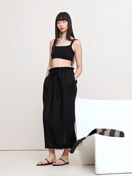 ★LEE★ string midi skirt beige LE2403SR03BE 8056255745960---