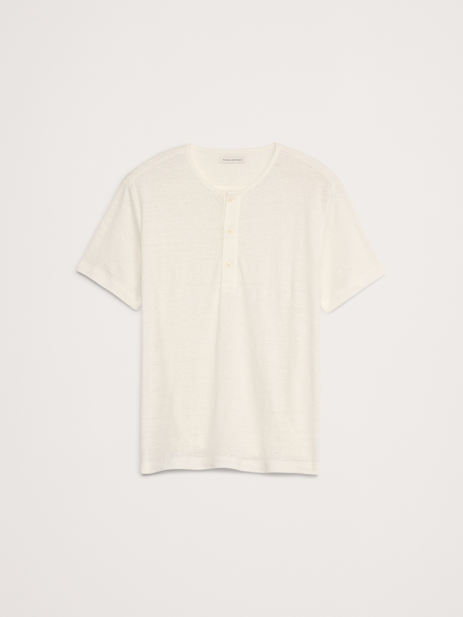 Linen Henley T-Shirt