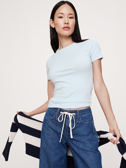 Ribbed Baby T-Shirt