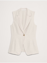 Hourglass Tencel™-Linen Vest