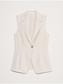 Hourglass Tencel™-Linen Vest