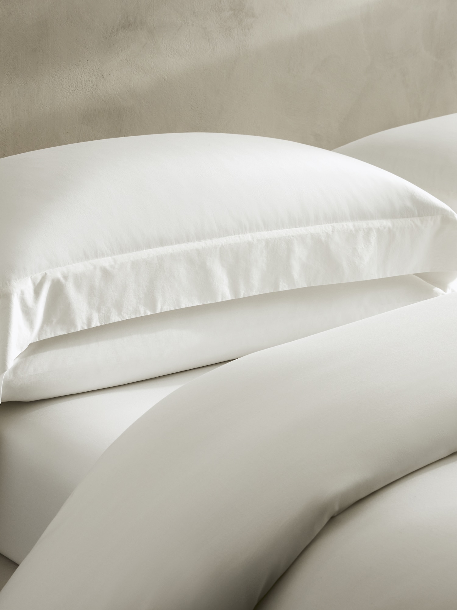 Washed Cotton Sateen Duvet Cover