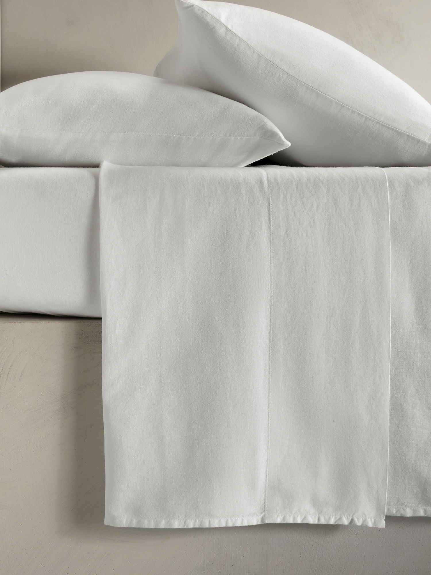 Washed Linen-Cotton Sheet Set