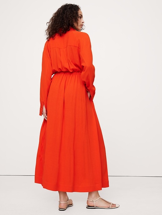 chinese dress ladies Women's Organic Cotton Gauze Shirt Dress main image 1