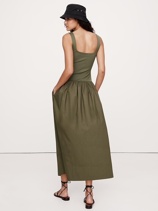 banana republic green midi dress Alice + Olivia Marina Tiered Easy Mini Dress, 2 / Green main image 0