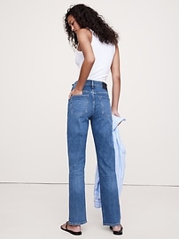 High-Rise Straight Ankle Jean