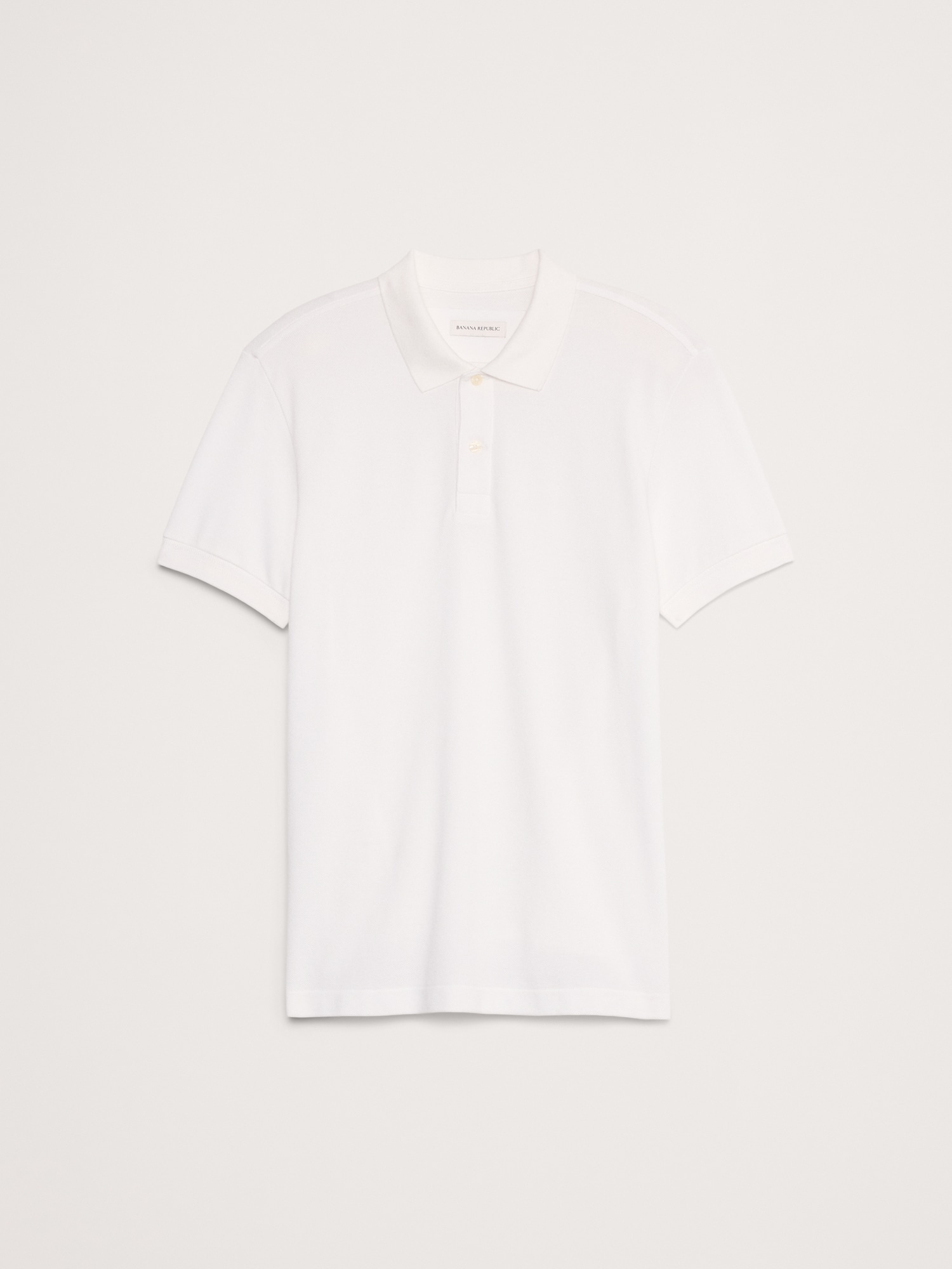 Sun-Faded Pique Polo