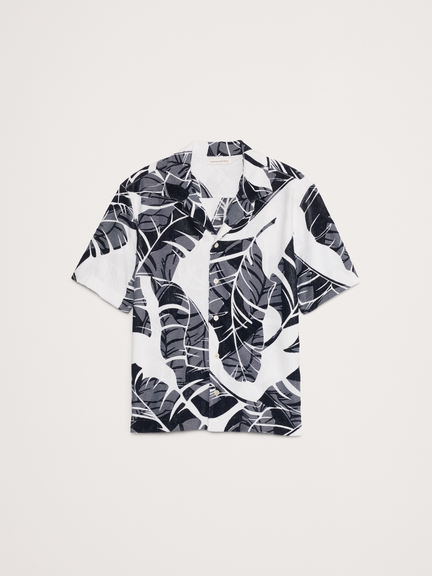 Floral Terry Resort Shirt