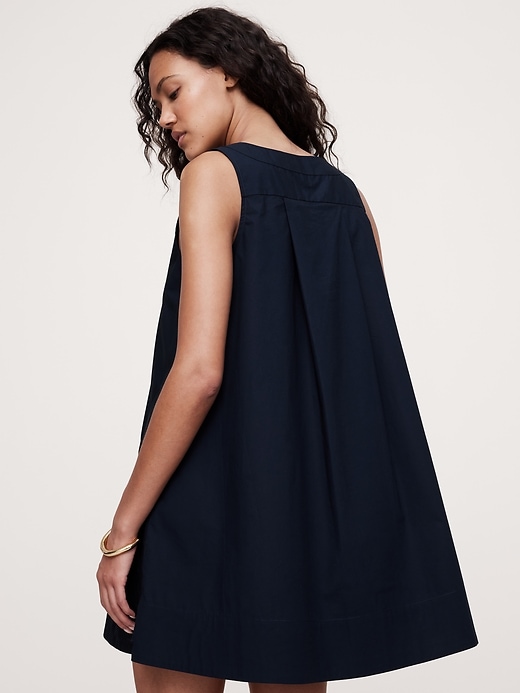 knee length dresses for ladies Cruz Poplin Maxi Dress — GAP (International) main image 1