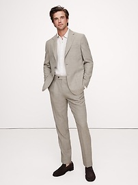 Italian Wool Ventile Suit Pant