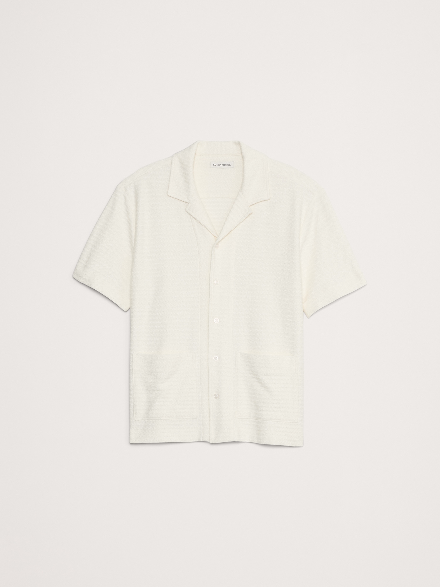 Terry Stripe Resort Shirt