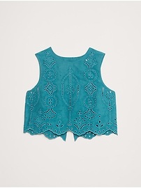 TENCEL™-Linen Eyelet Tank