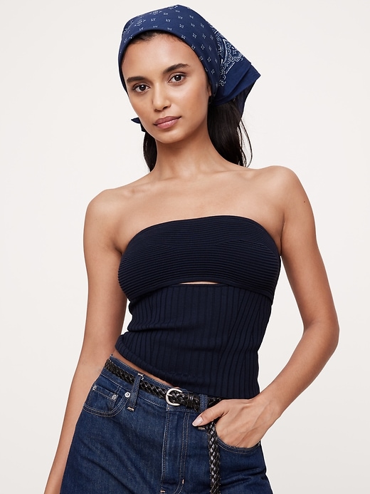 Sculpted Cut-Out Top