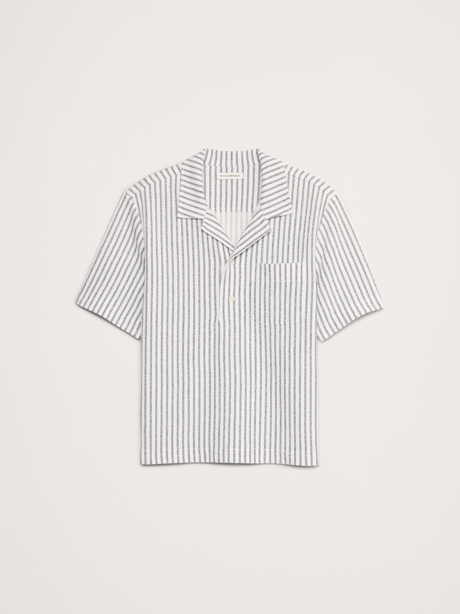 Stripe Terry Polo