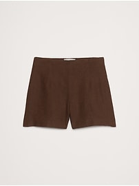 High-Rise Linen 3" Short