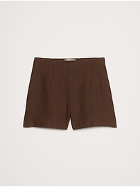 High-Rise Linen 3" Short