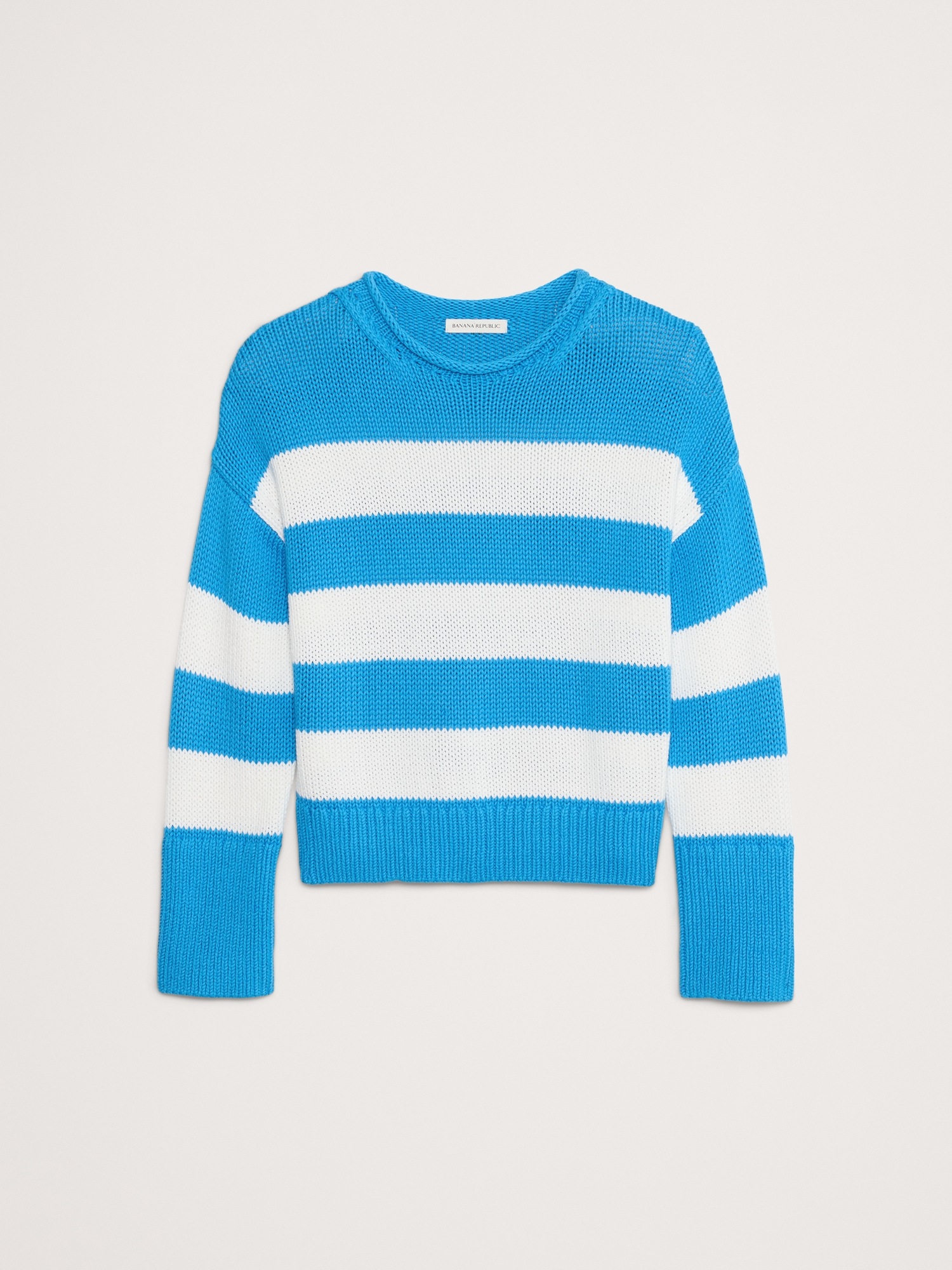 Oversized Cotton Roll-Neck Sweater