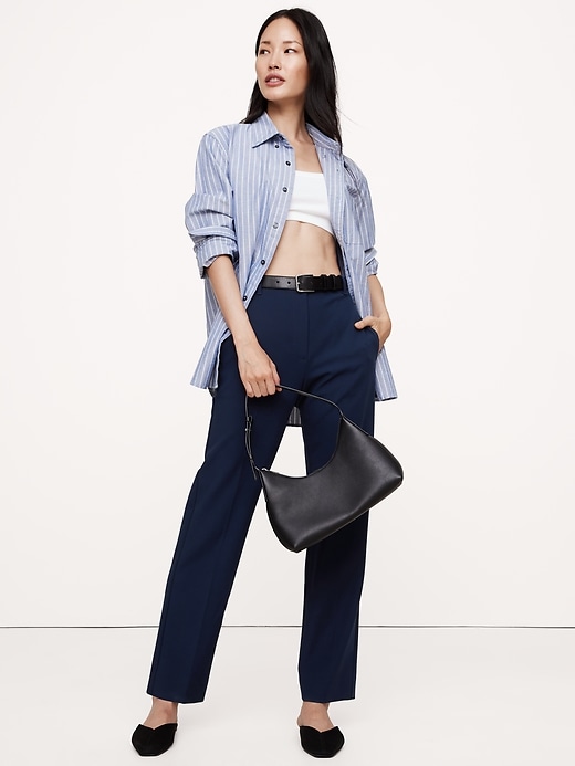 Banana Republic — High-Rise Modern Slim City Stretch Ankle Pant