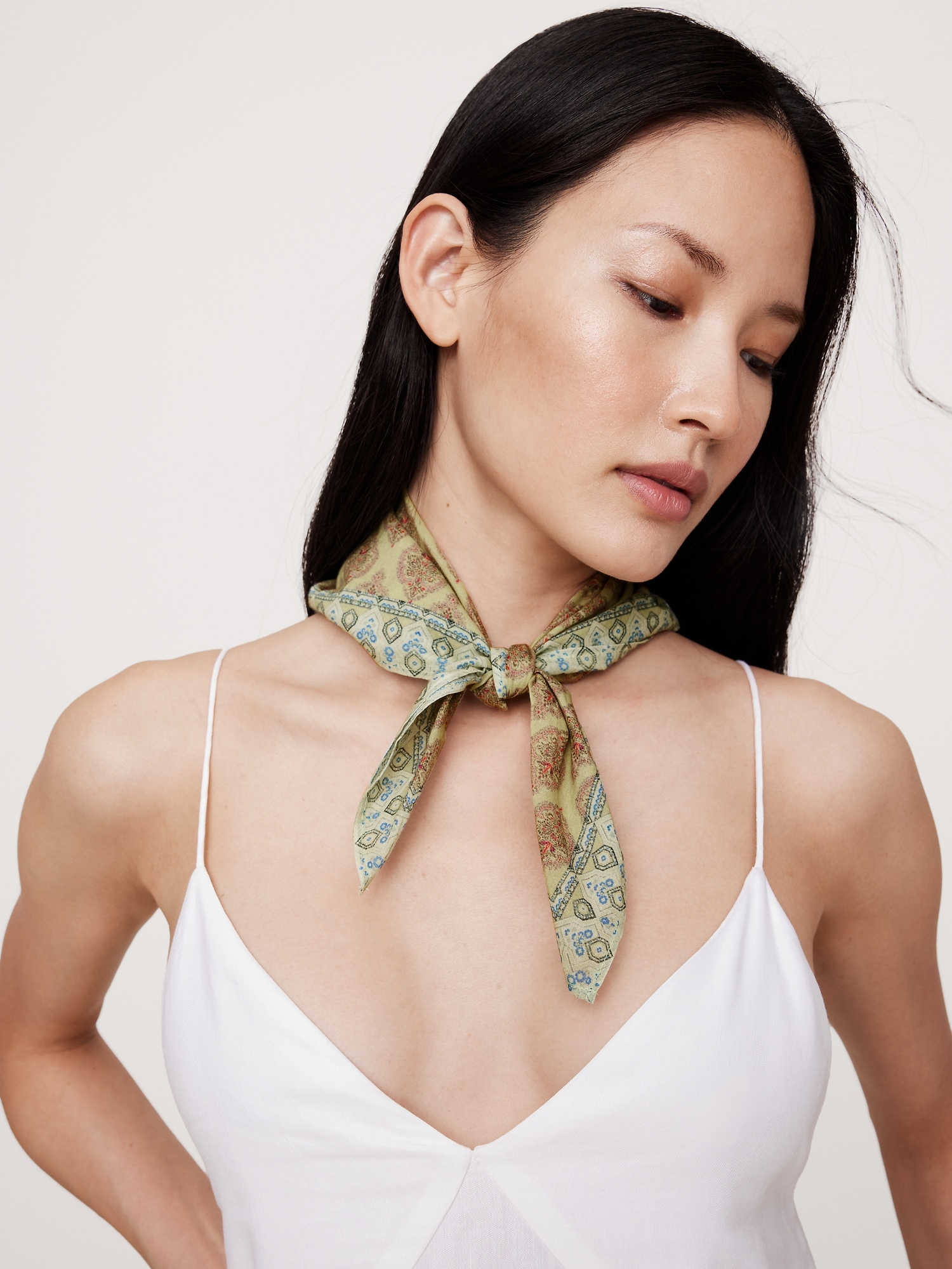 Printed Cotton Scarf by Vismaya