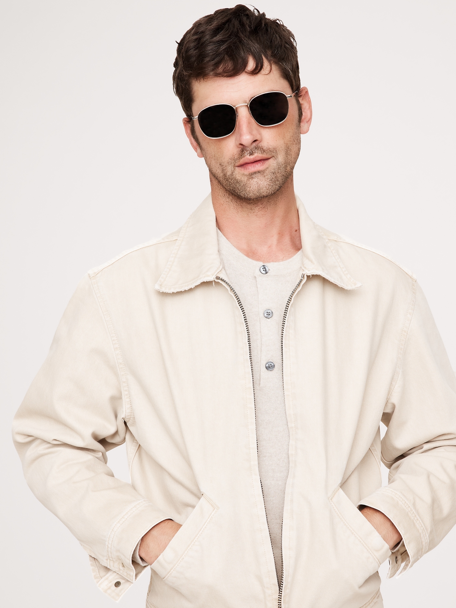 Мужские солнцезащитные очки Le Specs Neptune Deux Sunglasses, цвет: Золотой хаки — фото 2