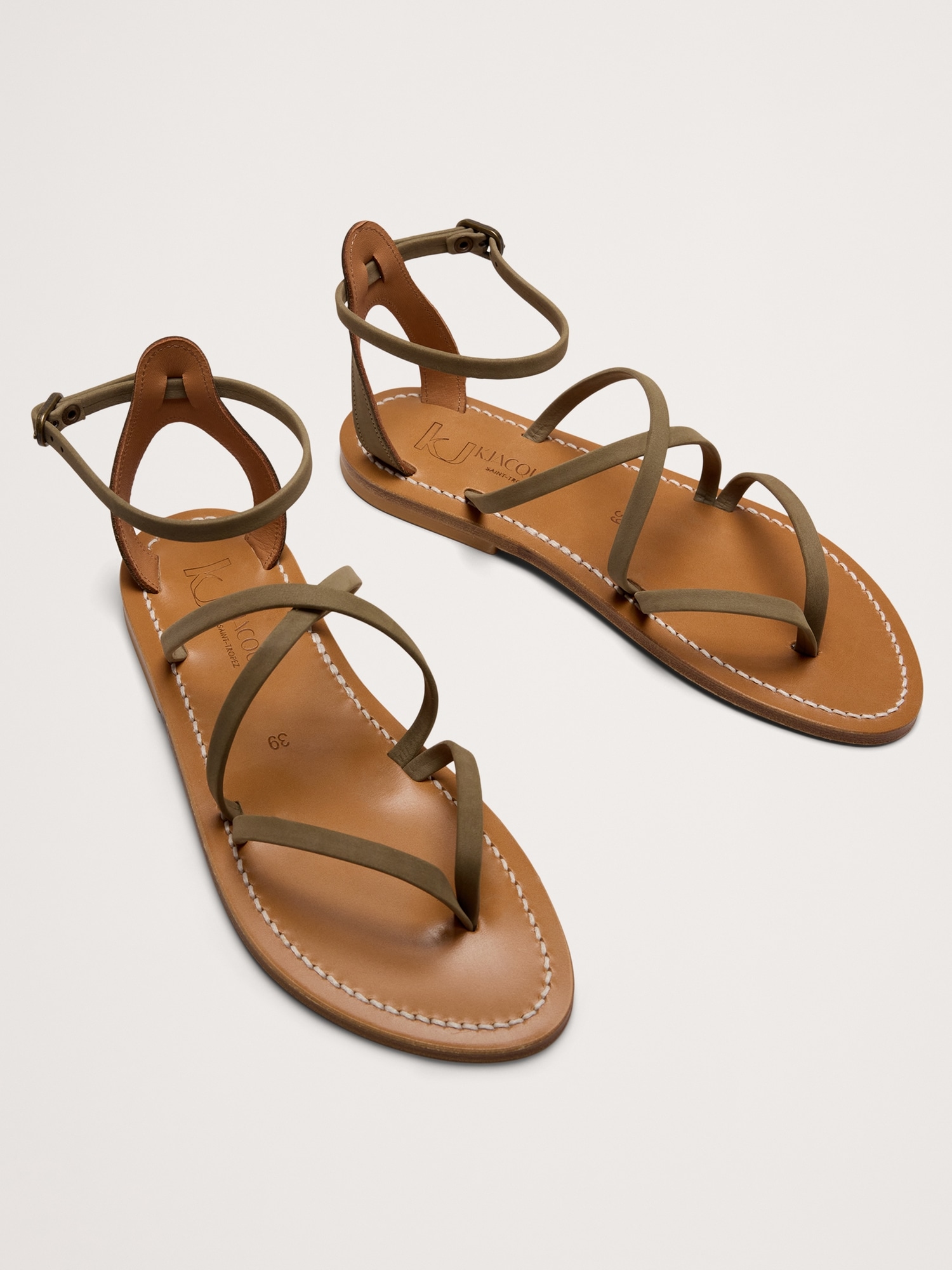Epicure Flat Sandals by K.Jacques