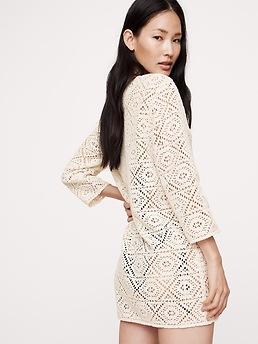 Italian Lace Beach Dress | Banana Republic