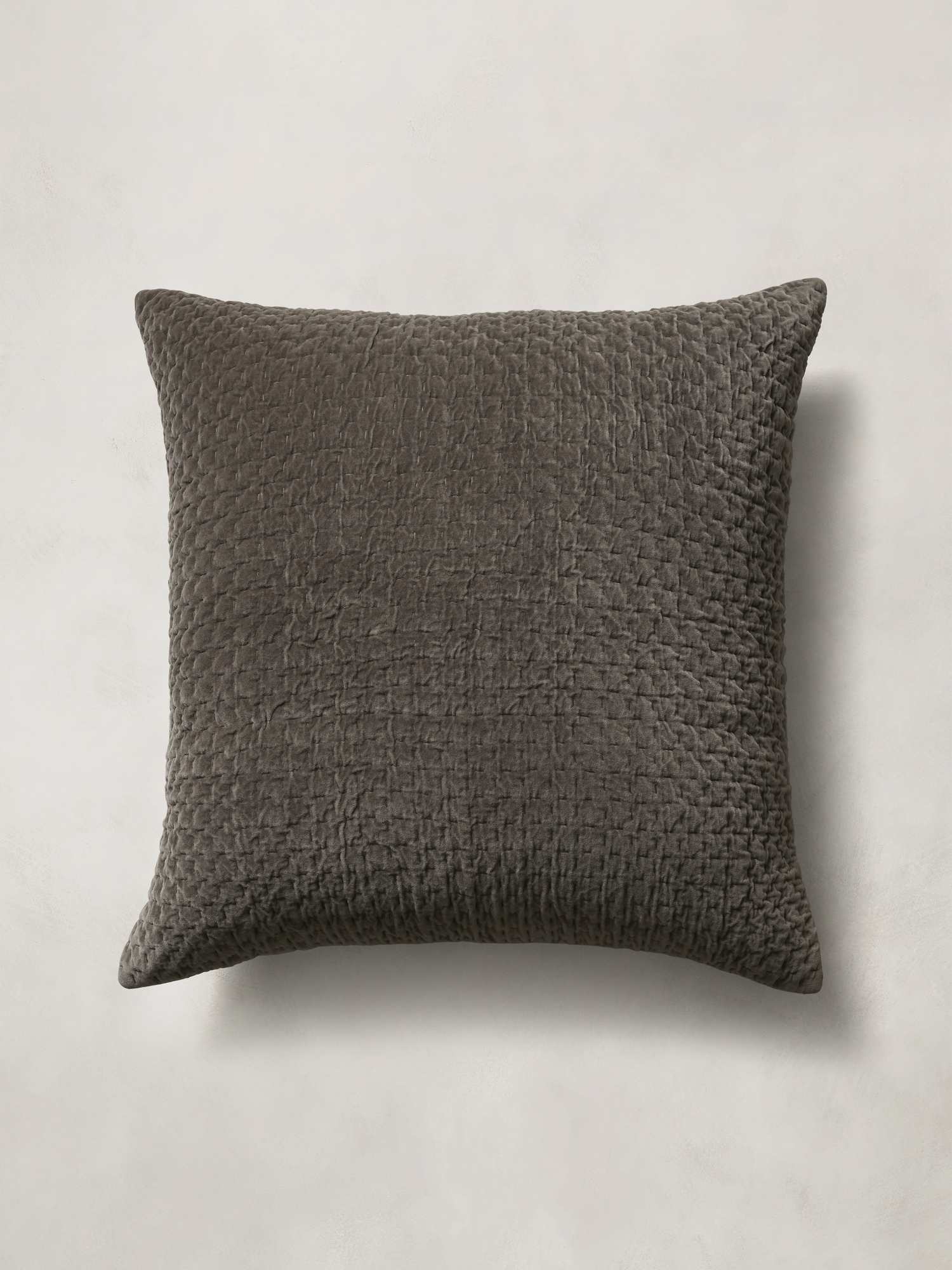Image number 3 showing, Hand-Stitched Velvet Sham Set