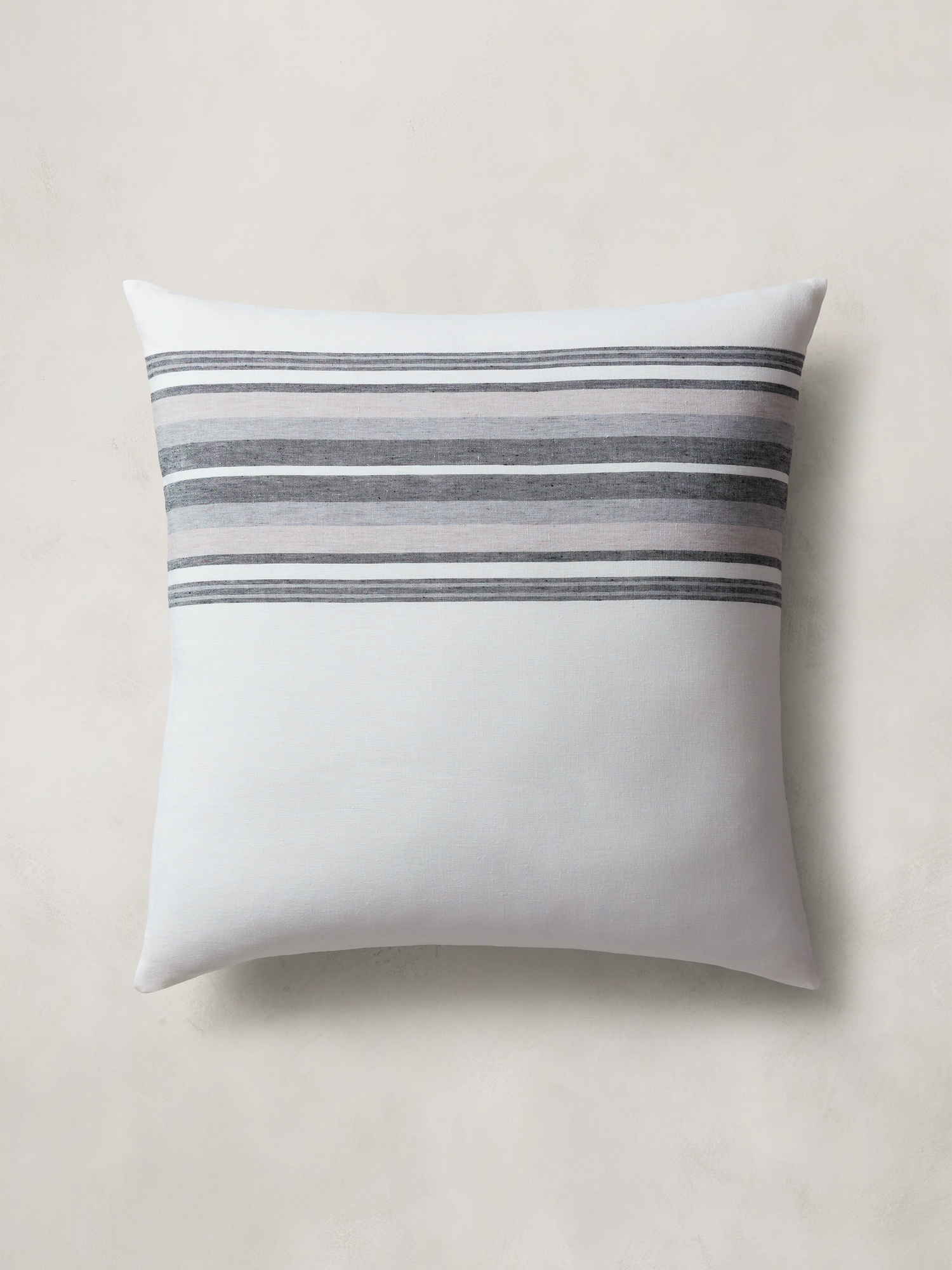 Image number 8 showing, Multi-Stripe Linen Shams