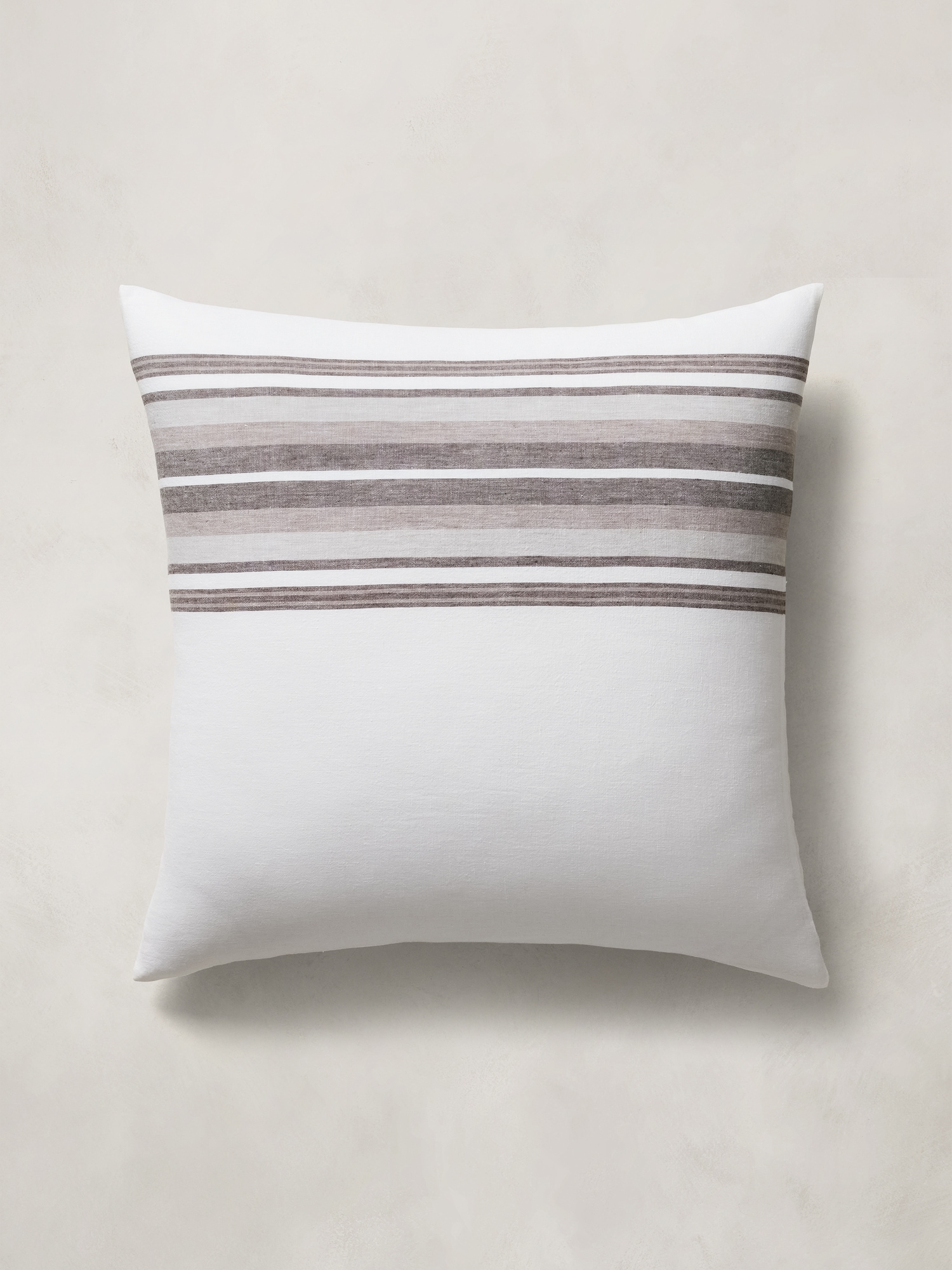 Image number 2 showing, Multi-Stripe Linen Shams