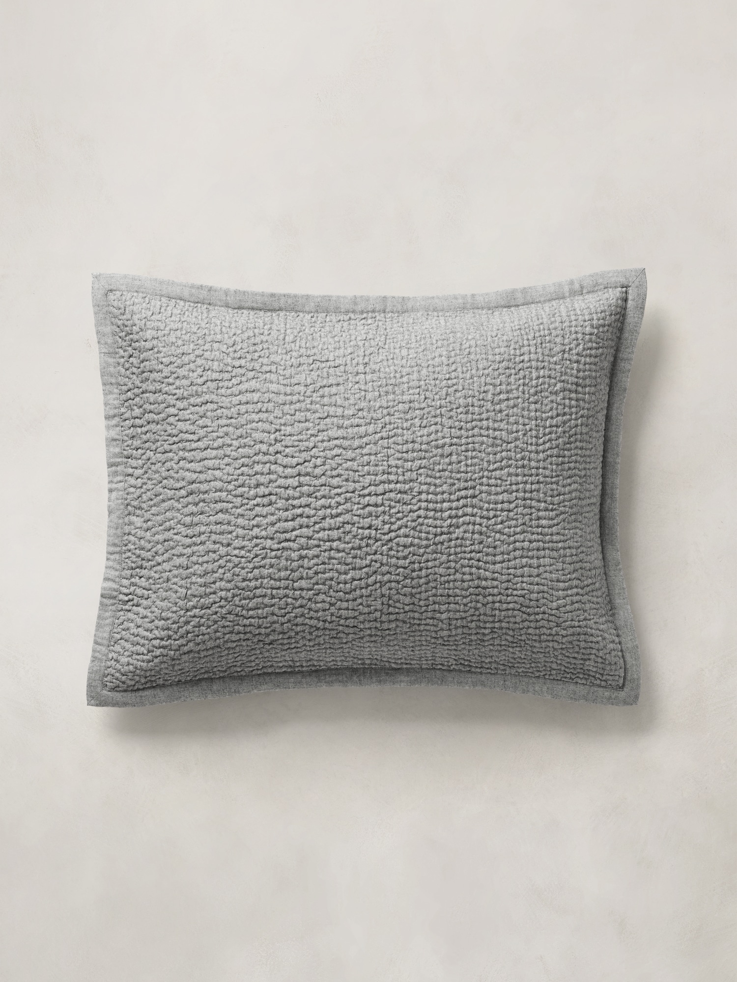 Image number 2 showing, Hand-Stitched Cotton-Cashmere Sham Set