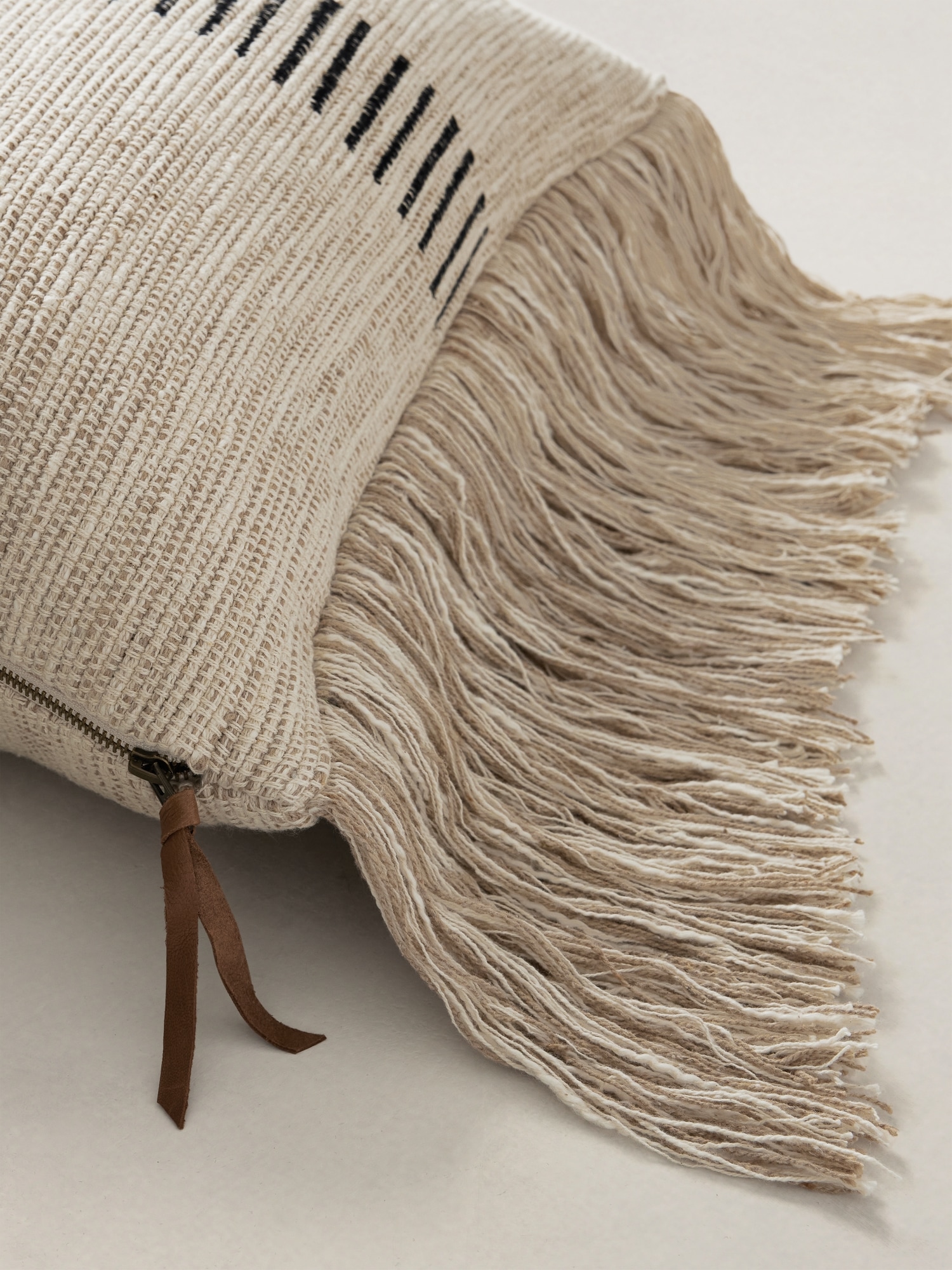 Image number 5 showing, Embroidered Cotton Pillow