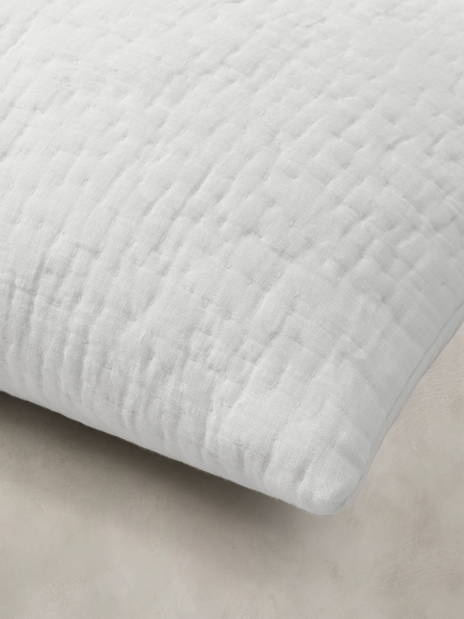 Hand-Stitched Linen Shams