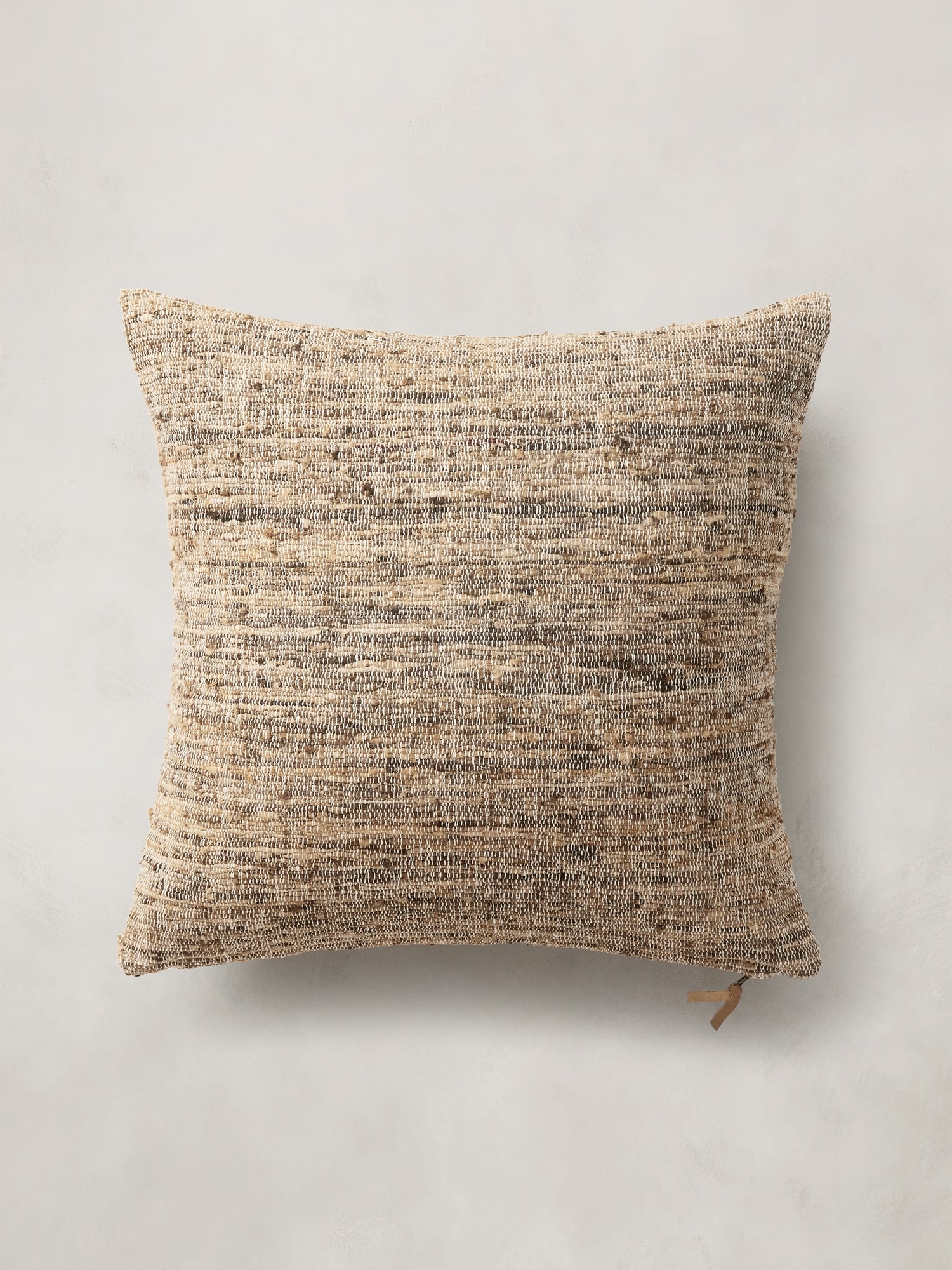 Image number 8 showing, Textural Silk Pillow Cover