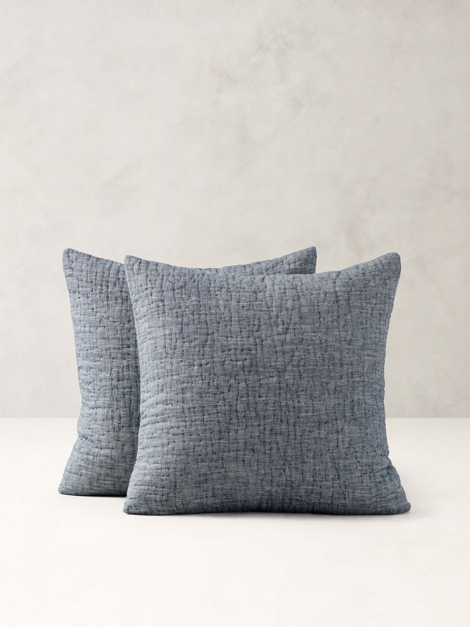 Hand-Stitched Linen Shams