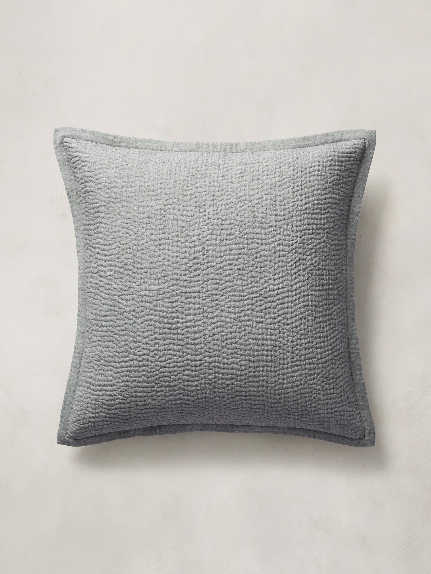 Hand-Stitched Cotton-Cashmere Sham Set