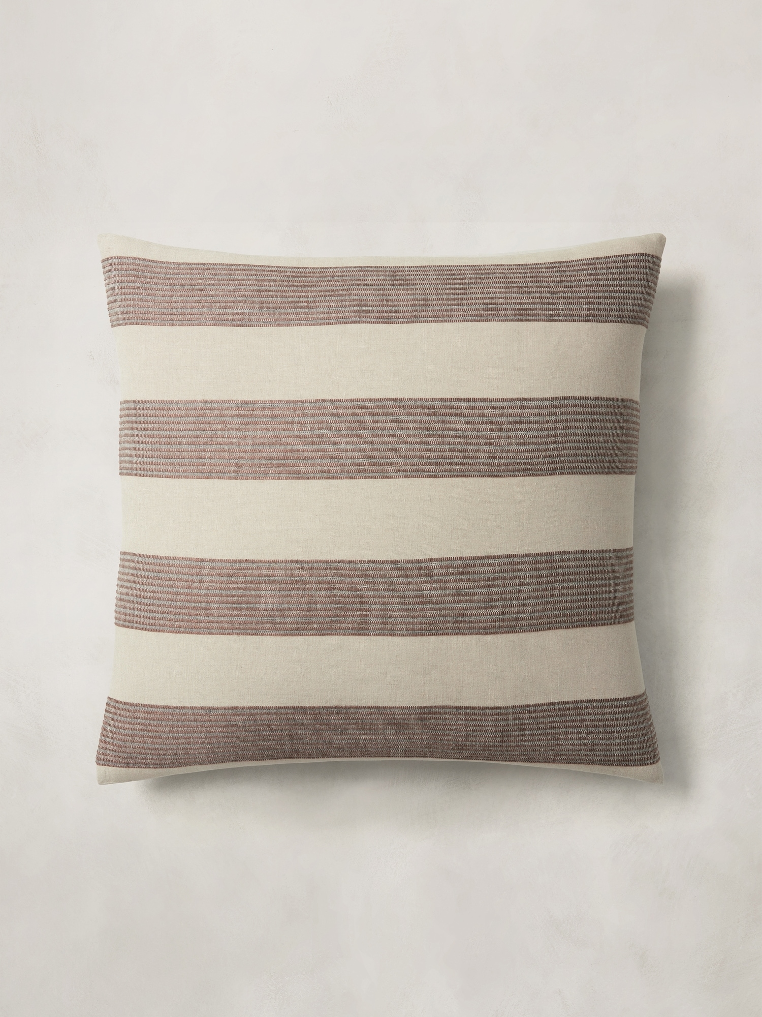 Image number 2 showing, Corded-Stripe Linen Shams