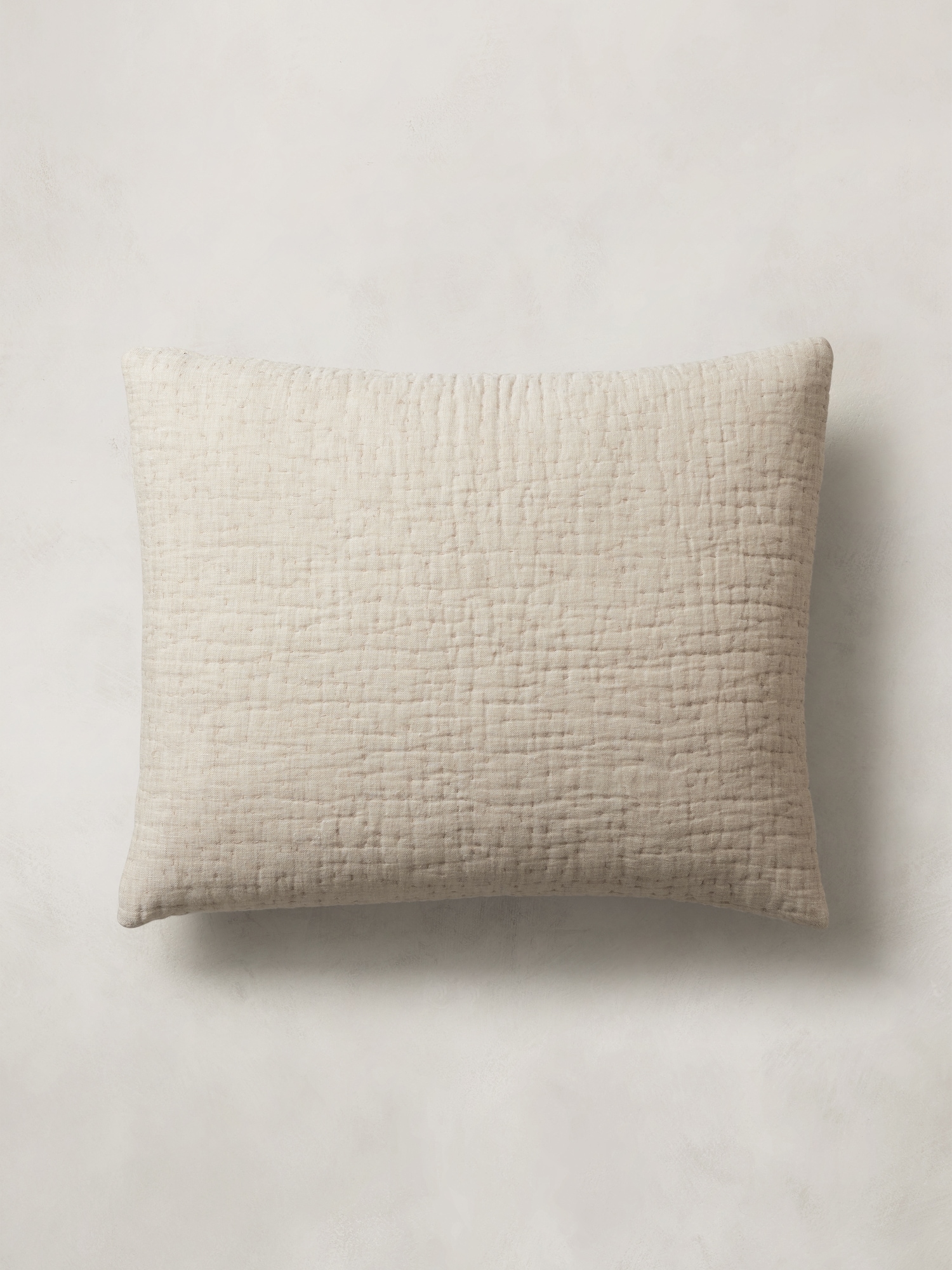 Hand-Stitched Linen Shams