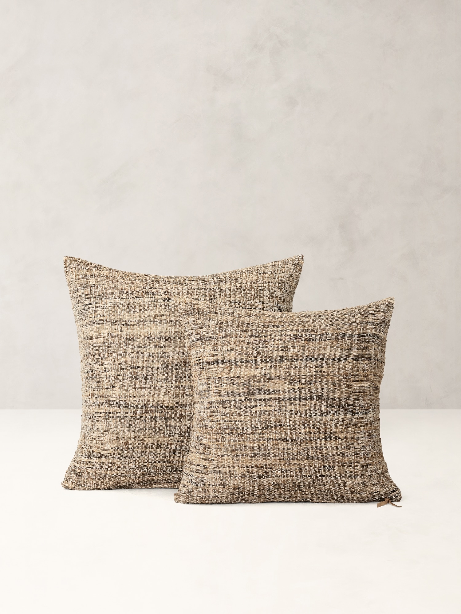 Textural Silk Pillow Cover