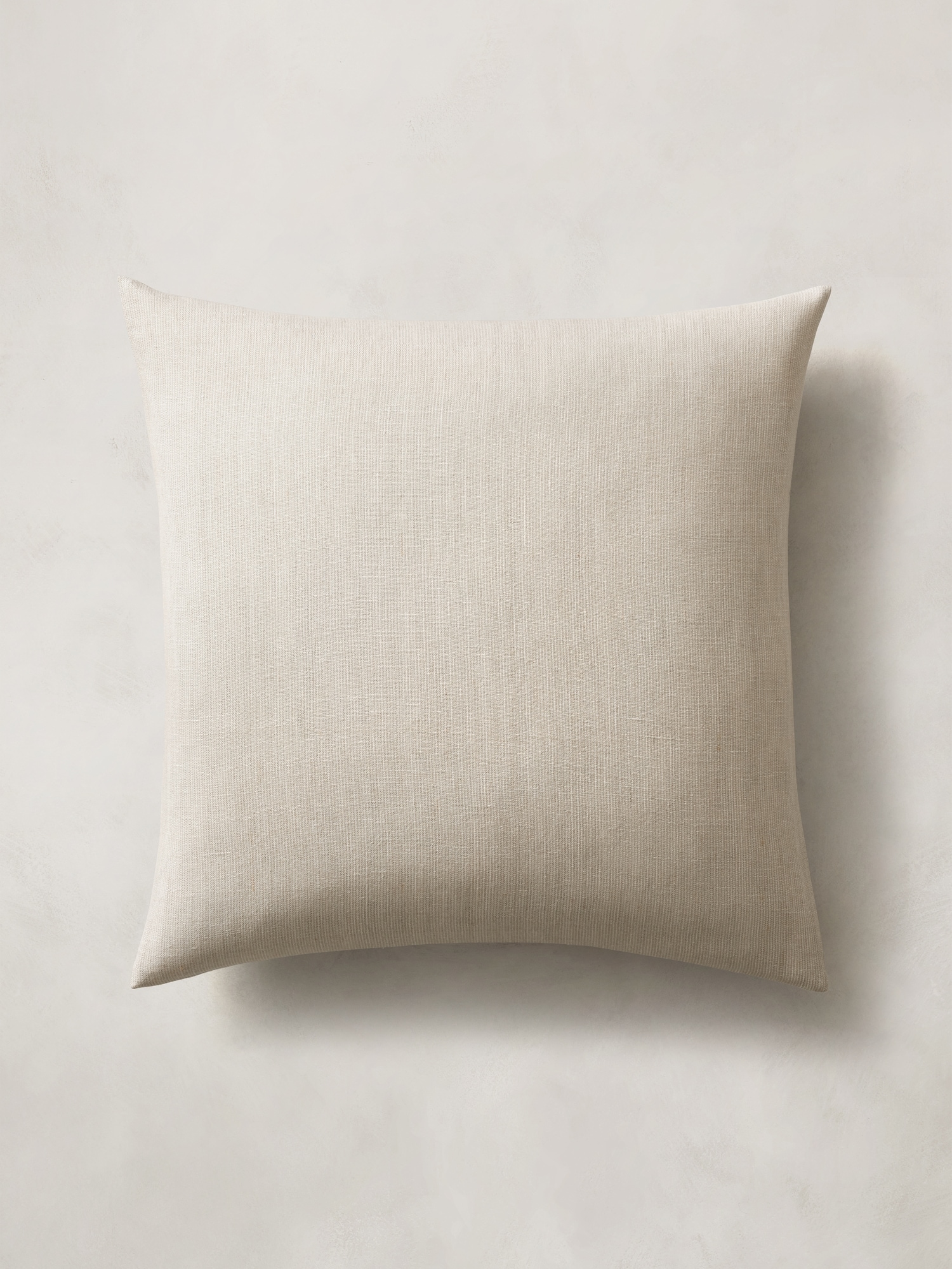 Textured-Stripe Linen Sham Set