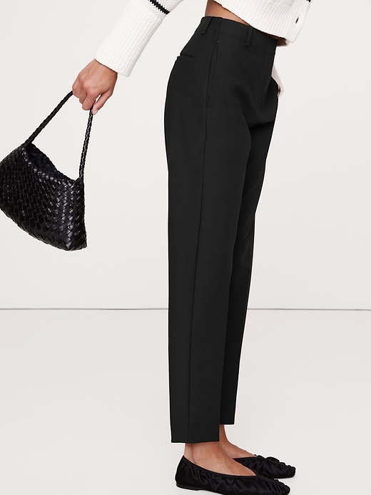 High-Rise Modern Slim Refined Ankle Pant