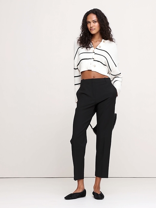 High-Rise Modern Slim Refined Ankle Pant Banana Republic
