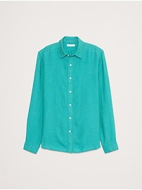 Slim Castello Linen Shirt