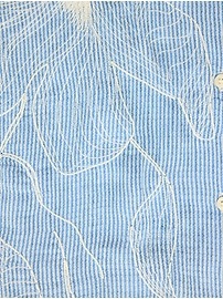 Standard-Fit Embroidered Linen-Cotton Resort Shirt