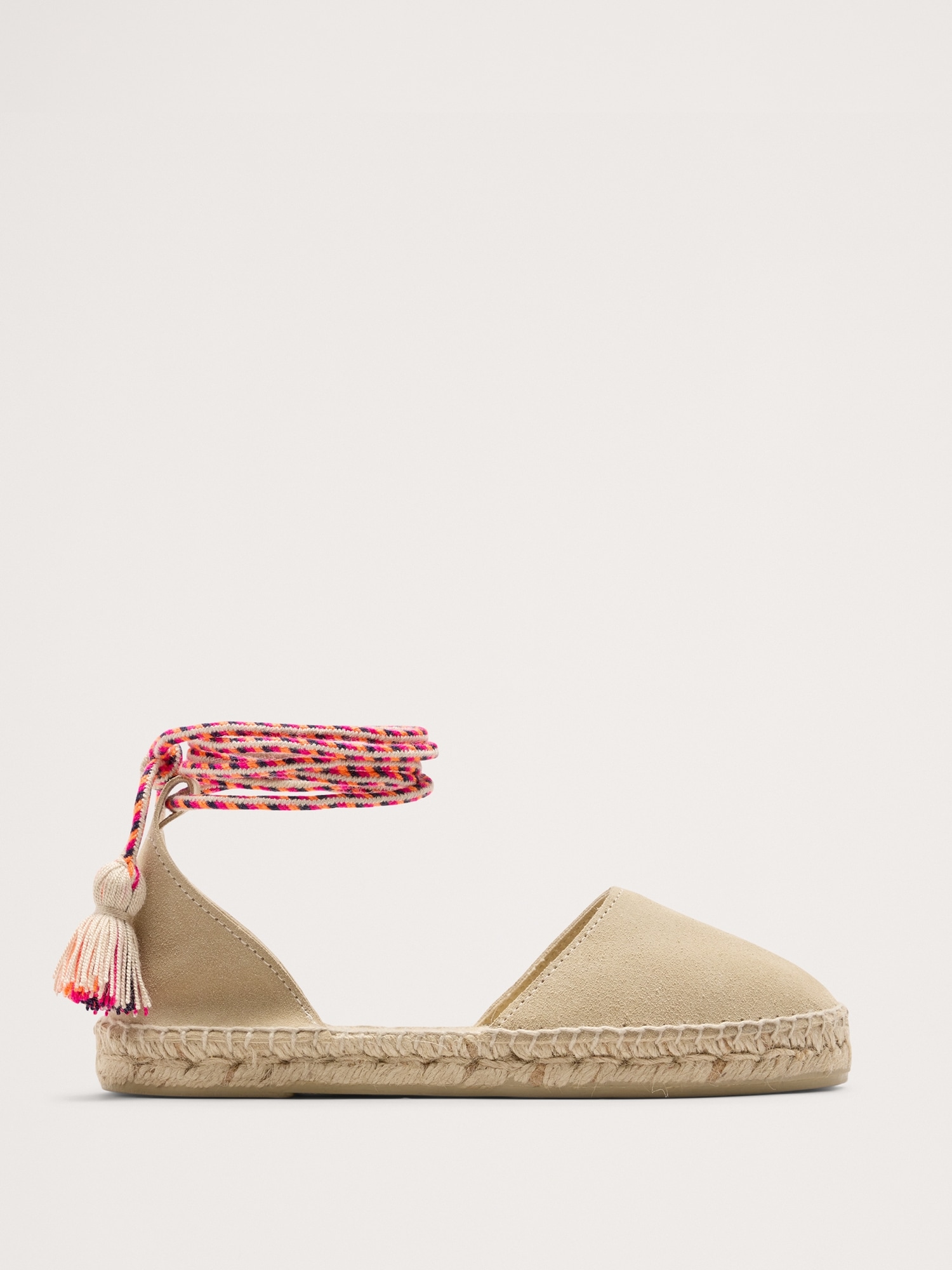 Valenciana Flat Espadrille with Pom-Pom by Guanábana