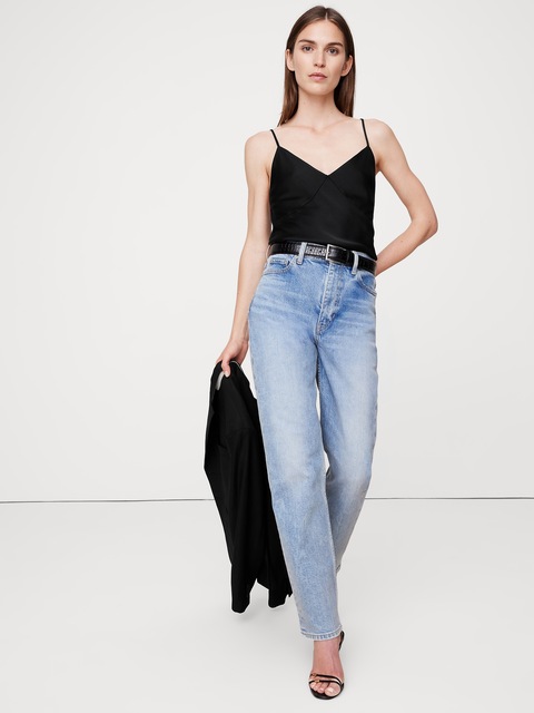 Strappy Viscose-Wool Tank