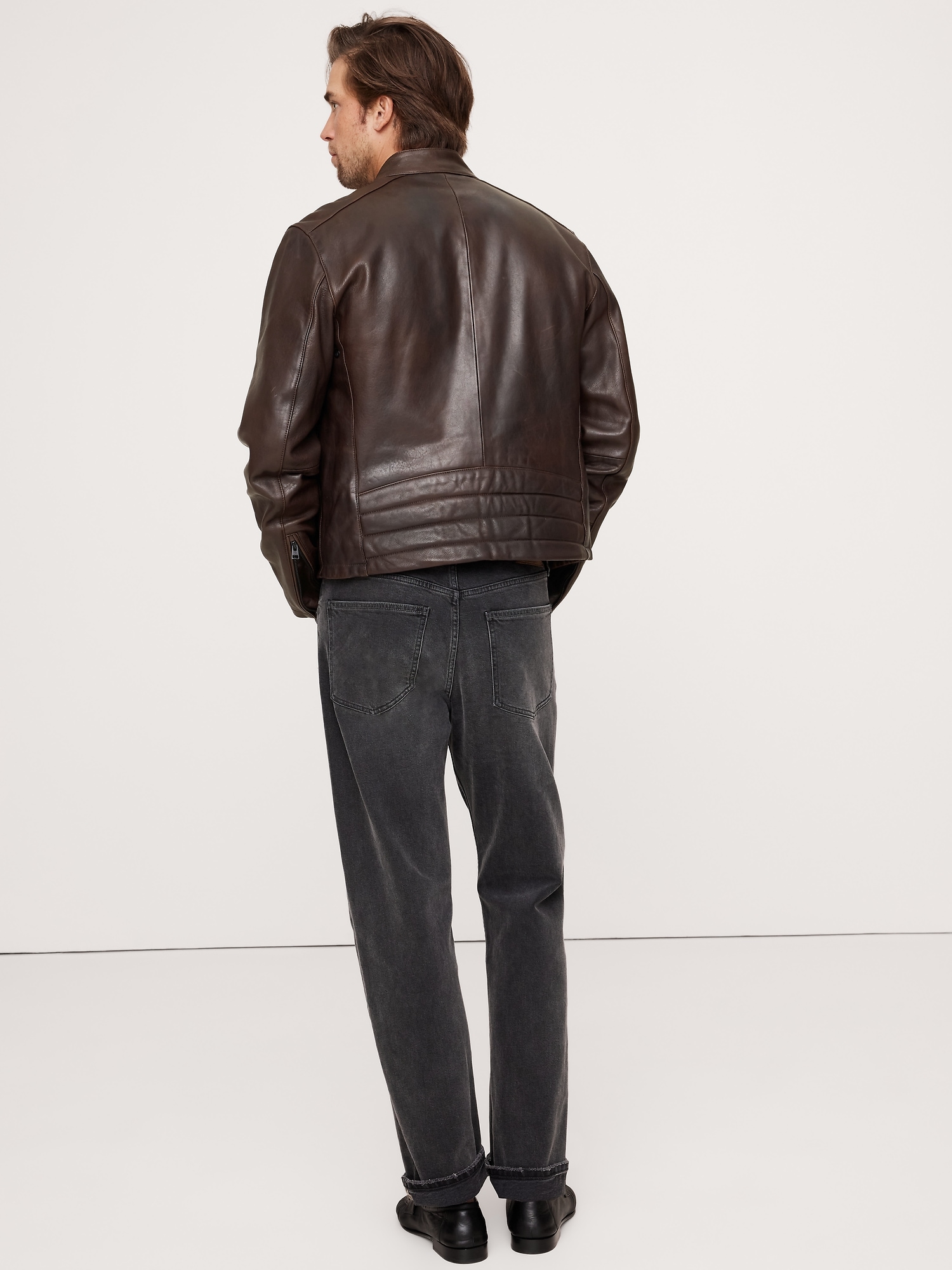 Leather Biker Jacket