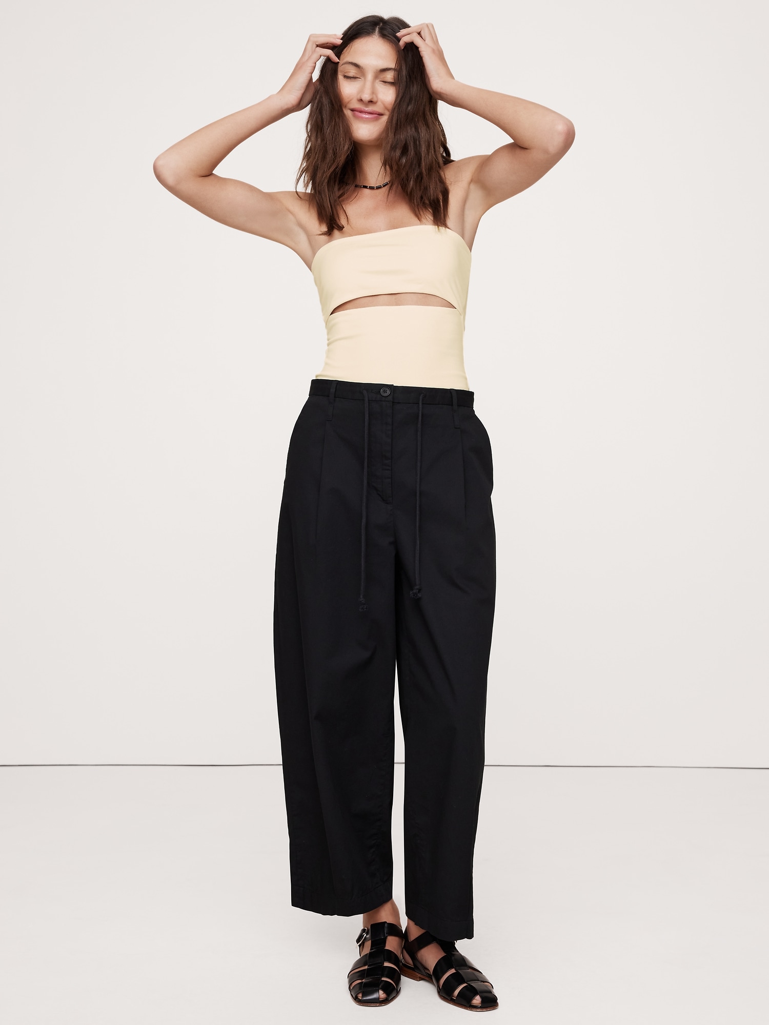 Refined Reversible Cut-Out Tube Top
