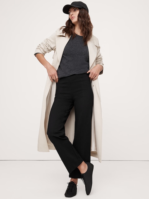 Fitted Everywhere Ponte Ankle Pant