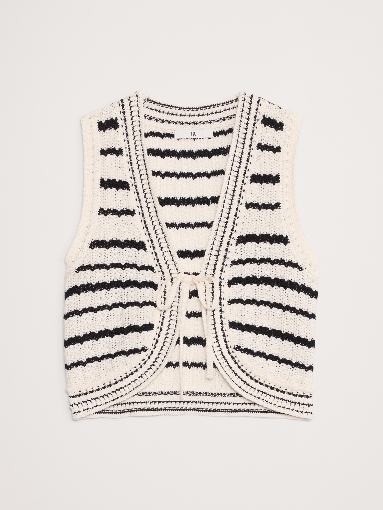 Cotton Crochet Vest