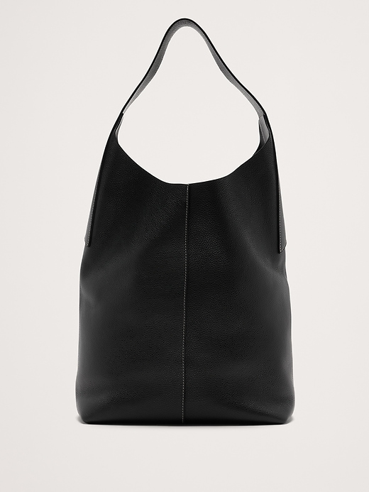 Vegan Leather Slouchy Tote Banana Republic Tote Bag Slouchy Vida